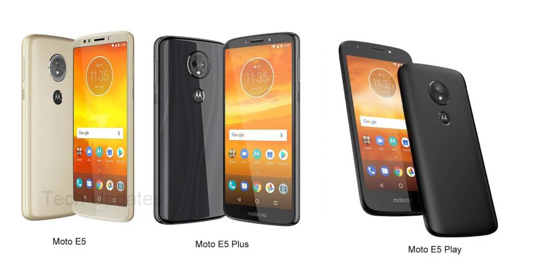 moto E5, E5 plus and E5 play similarities and differences.