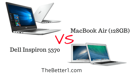 MacBook Air vs Dell Inspiron 5370