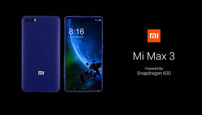 Complete review of Mi Max 3 with specifications, price, release date and comparisons.